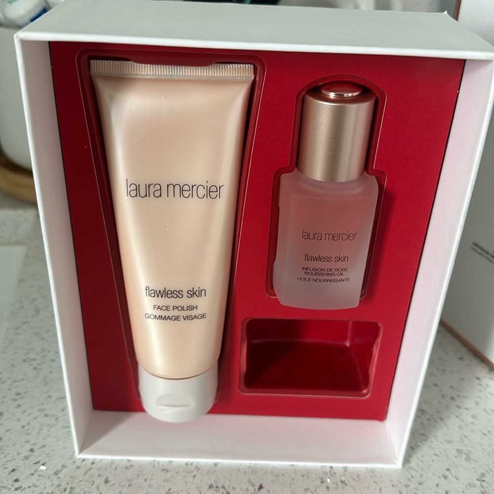 Laura Mercier Rose Face Oil and Polish